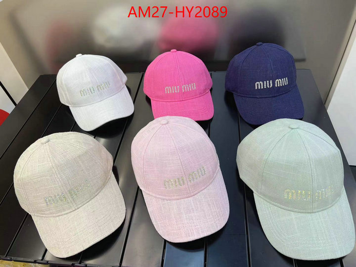 Cap(Hat)-Miu Miu best luxury replica ID: HY2089 $: 27USD