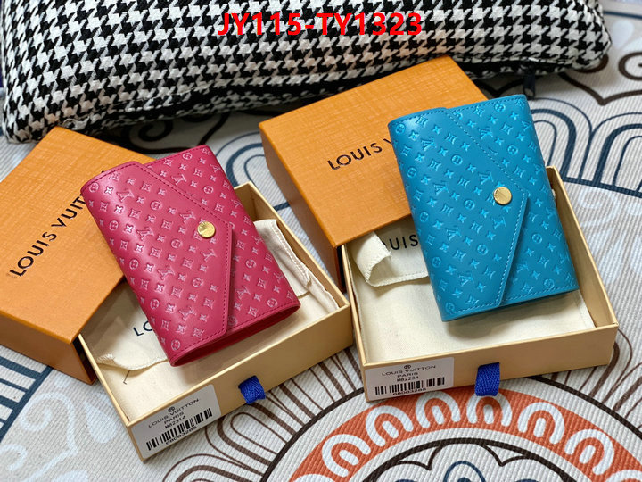 LV Bags(TOP)-Wallet,new designer replica ID: TY1323,$: 115USD