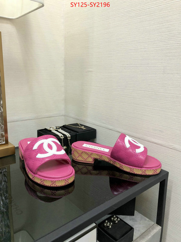 Women Shoes-Chanel where to find the best replicas ID: SY2196 $: 125USD