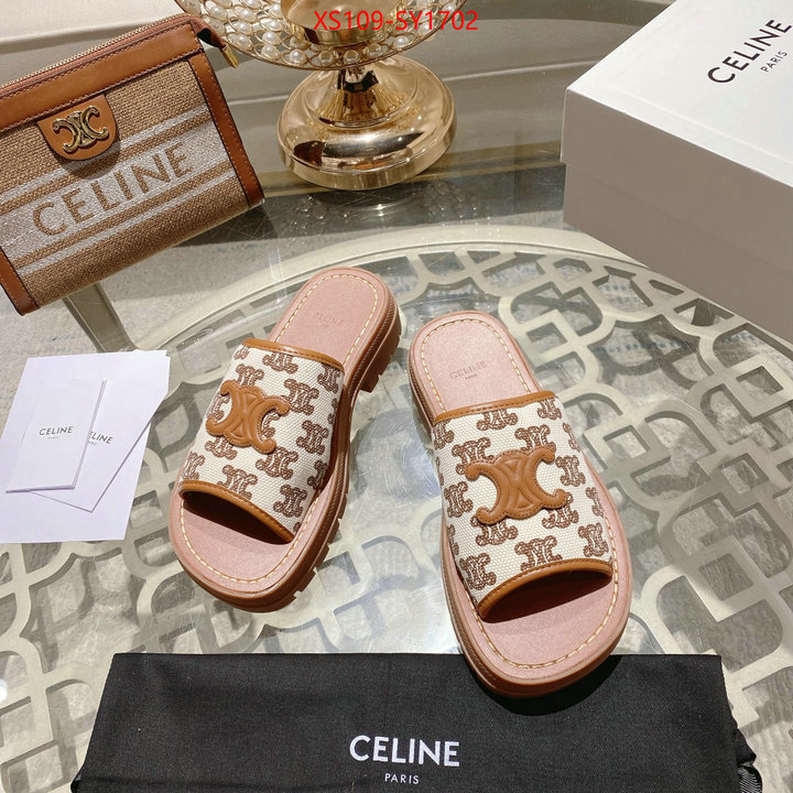Women Shoes-CELINE,best luxury replica ID: SY1702,$: 109USD