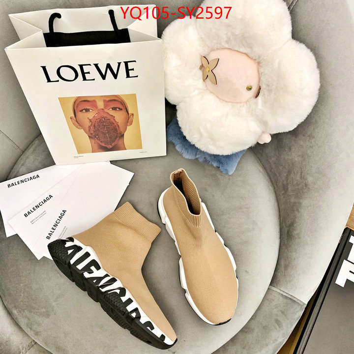 Women Shoes-Balenciaga wholesale imitation designer replicas ID: SY2597 $: 105USD