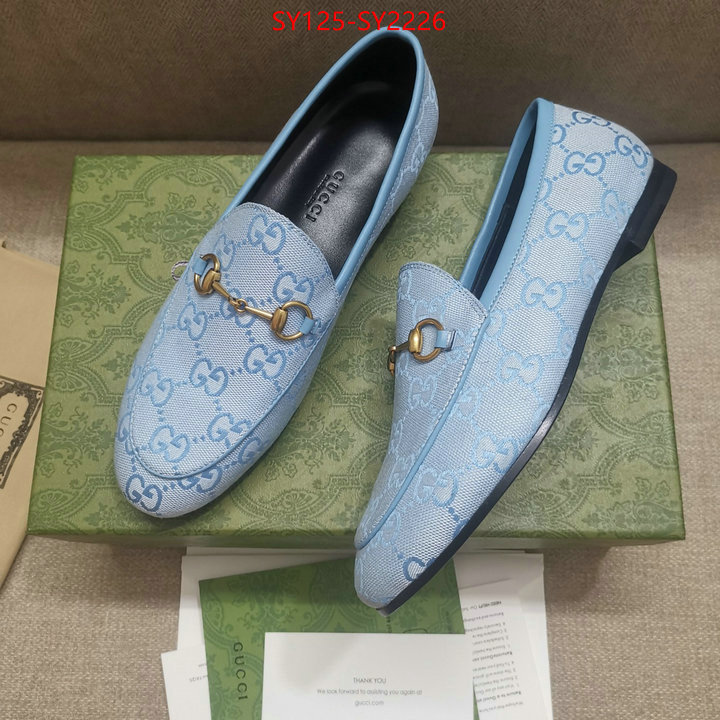 Women Shoes-Gucci where to buy the best replica ID: SY2226 $: 125USD