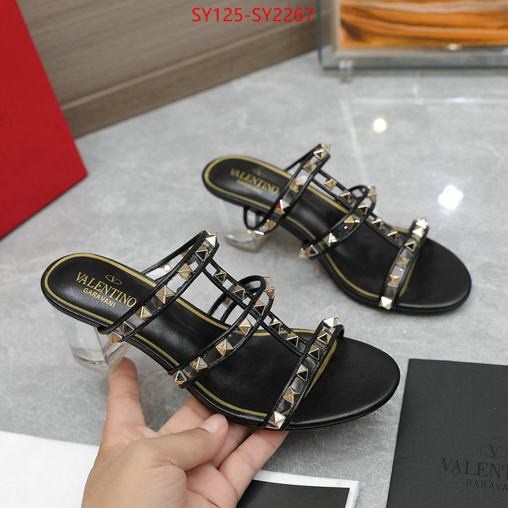 Women Shoes-Valentino replica 2023 perfect luxury ID: SY2267 $: 125USD