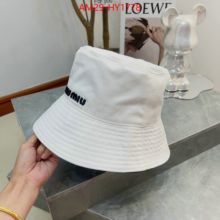 Cap(Hat)-Miu Miu shop now ID: HY1778 $: 29USD