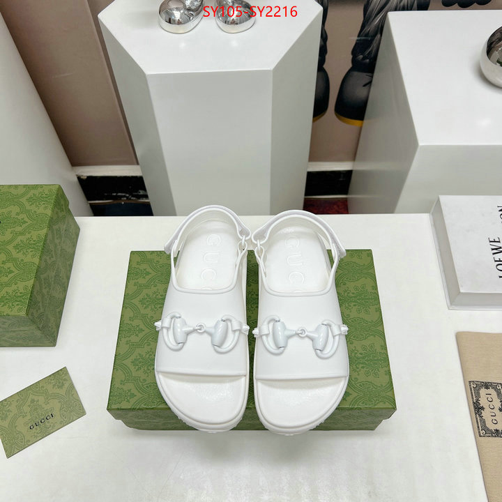 Women Shoes-Gucci fake high quality ID: SY2216 $: 105USD