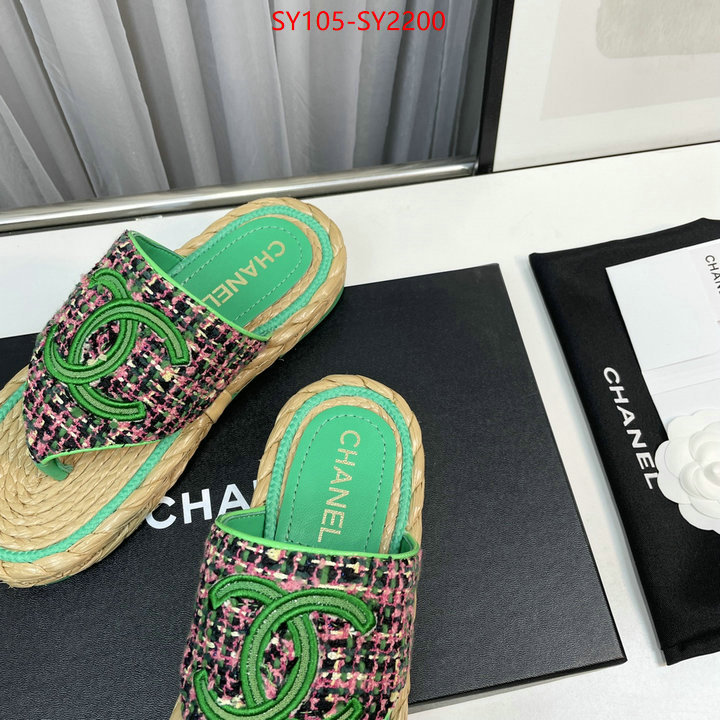 Women Shoes-Chanel replcia cheap from china ID: SY2200 $: 105USD