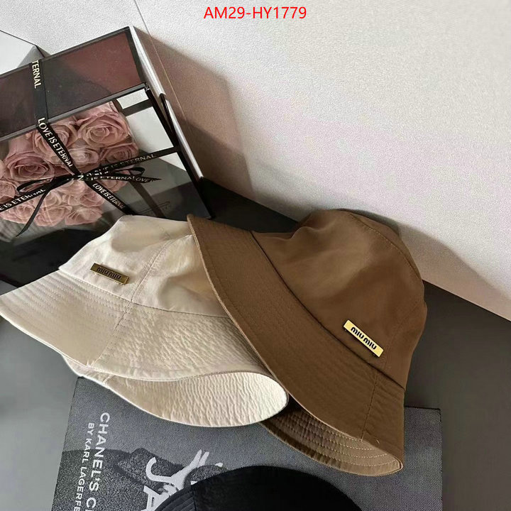 Cap(Hat)-Miu Miu luxury fake ID: HY1779 $: 29USD