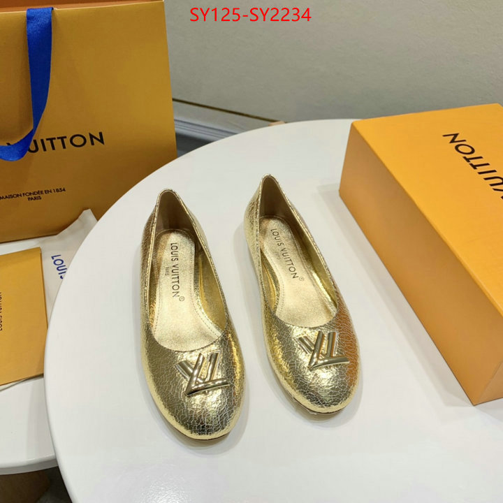 Women Shoes-LV the highest quality fake ID: SY2234 $: 125USD