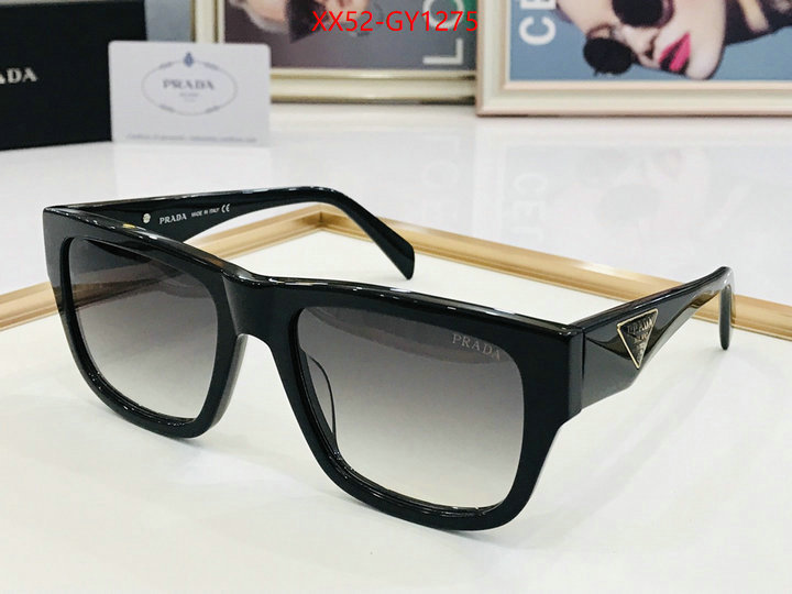 Glasses-Prada,wholesale imitation designer replicas ID: GY1275,$: 52USD