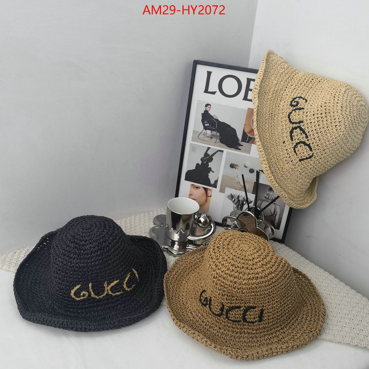 Cap(Hat)-Gucci buy aaaaa cheap ID: HY2072 $: 29USD