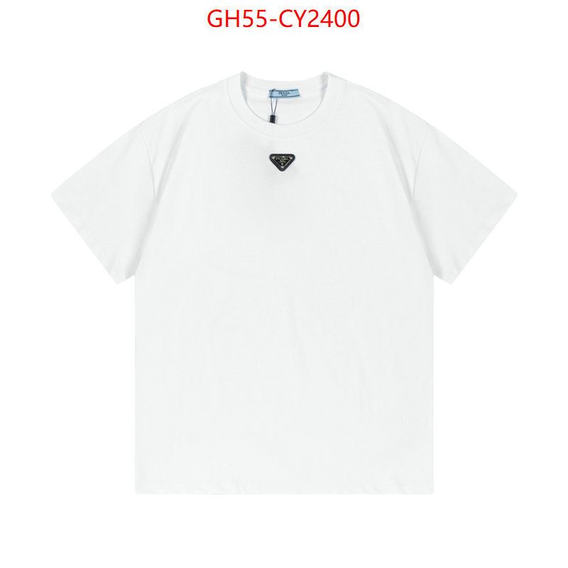 Clothing-Prada high quality happy copy ID: CY2400 $: 55USD