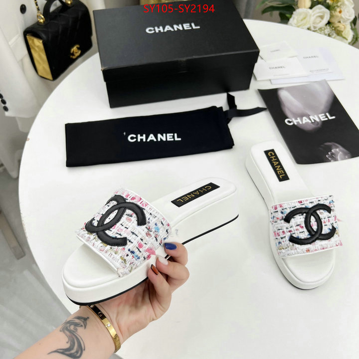 Women Shoes-Chanel 2023 replica wholesale cheap sales online ID: SY2194 $: 105USD