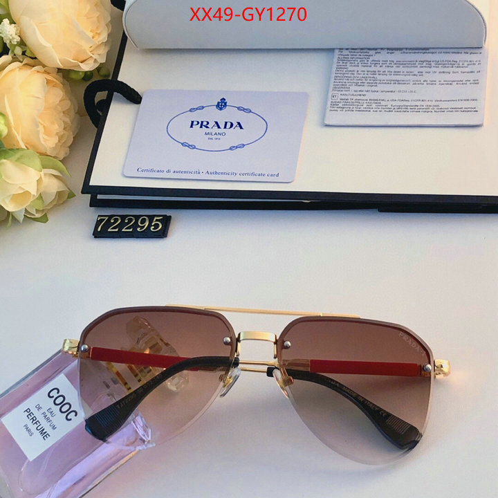Glasses-Prada,buying replica ID: GY1270,$: 49USD