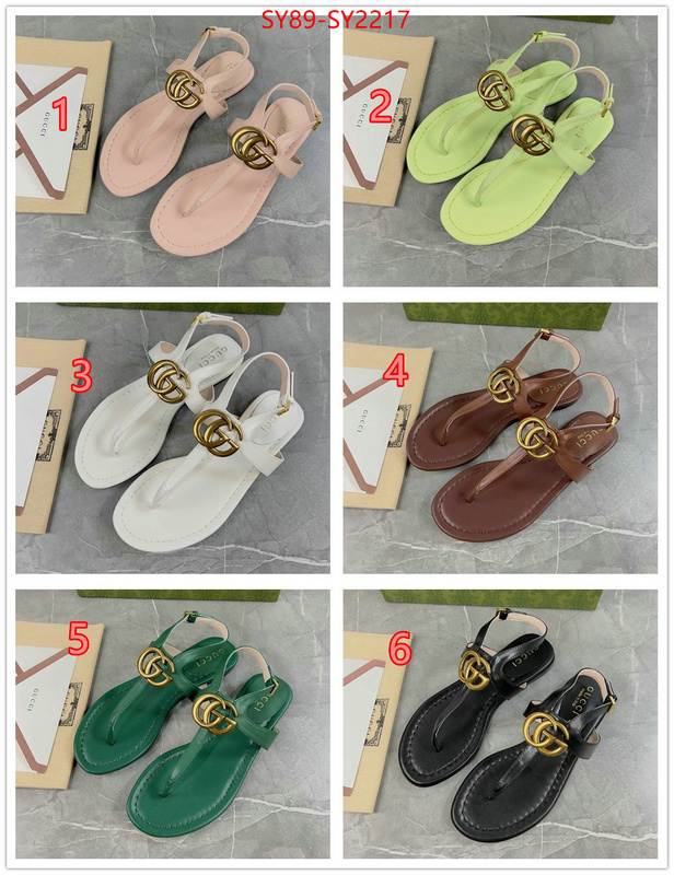 Women Shoes-Gucci designer replica ID: SY2217 $: 89USD