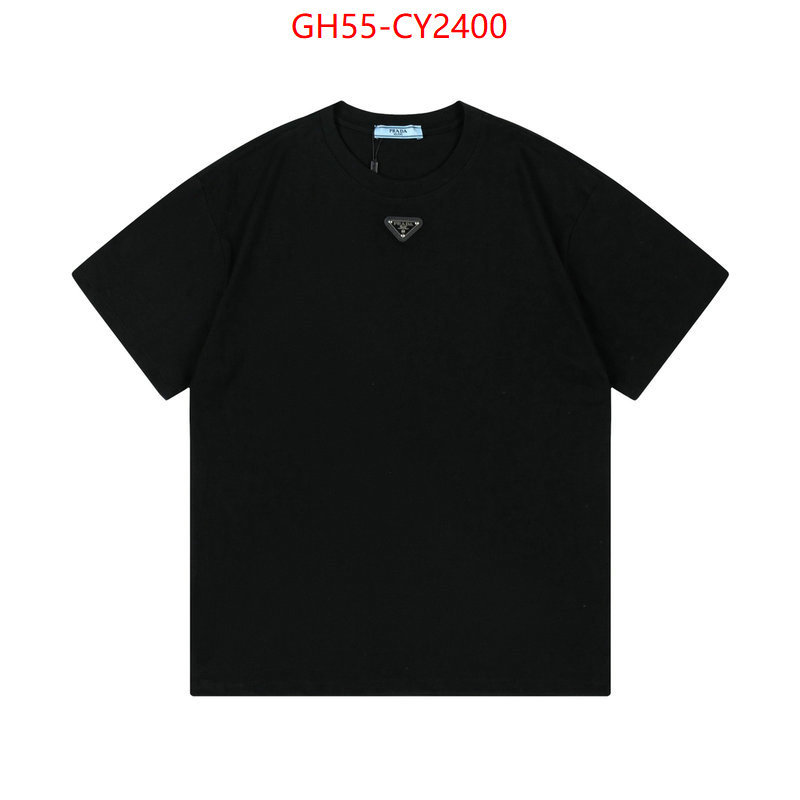 Clothing-Prada high quality happy copy ID: CY2400 $: 55USD