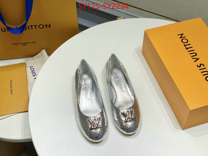 Women Shoes-LV the highest quality fake ID: SY2234 $: 125USD