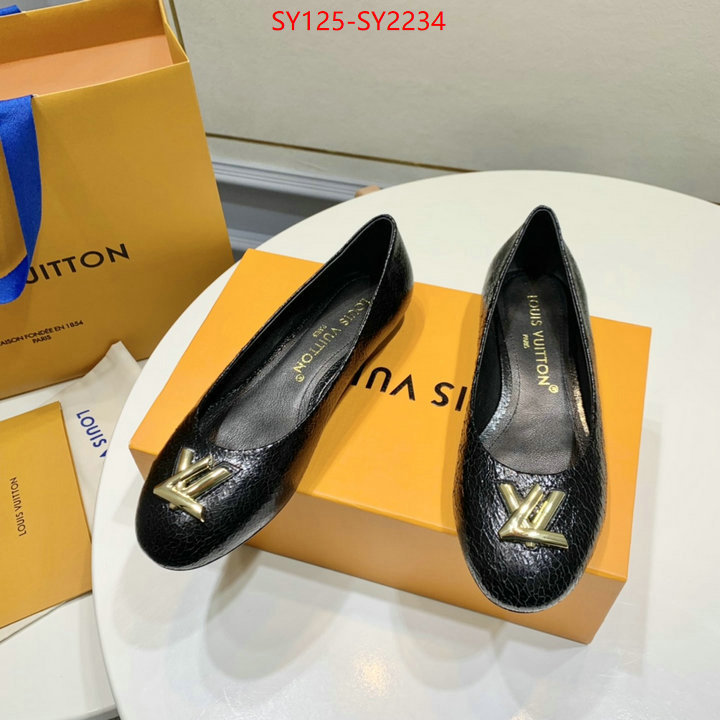 Women Shoes-LV the highest quality fake ID: SY2234 $: 125USD