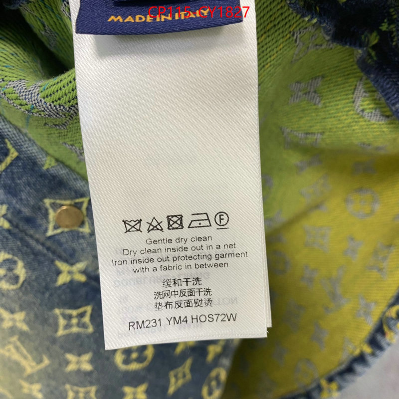 Clothing-LV fake high quality ID: CY1827 $: 115USD