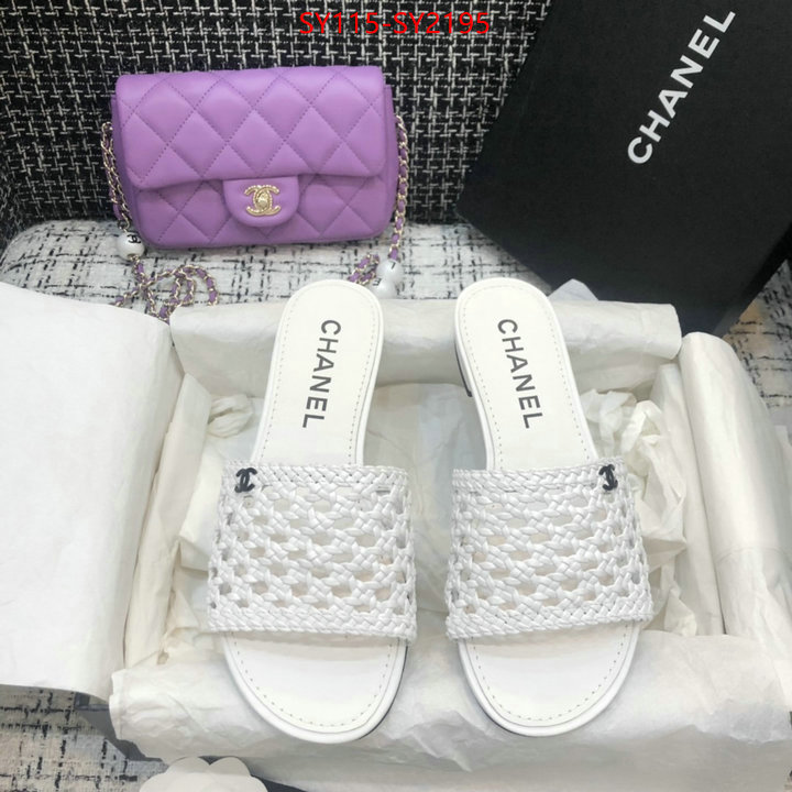 Women Shoes-Chanel cheap online best designer ID: SY2195 $: 115USD