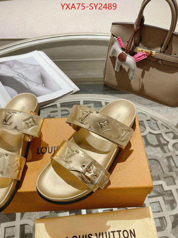 Women Shoes-LV aaaaa class replica ID: SY2489 $: 75USD