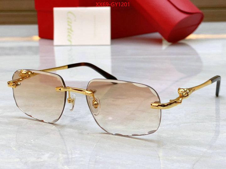 Glasses-Cartier,1:1 replica ID: GY1201,$: 69USD