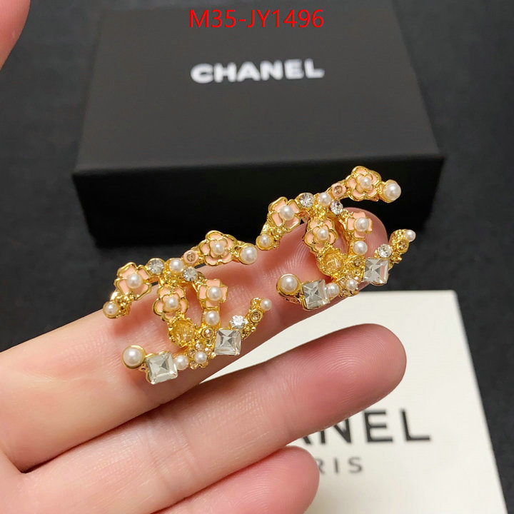 Jewelry-Chanel,how to find designer replica ID: JY1496,$: 35USD