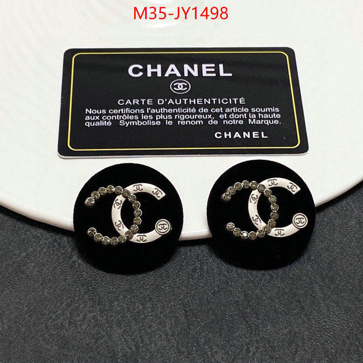 Jewelry-Chanel,where quality designer replica ID: JY1498,$: 35USD