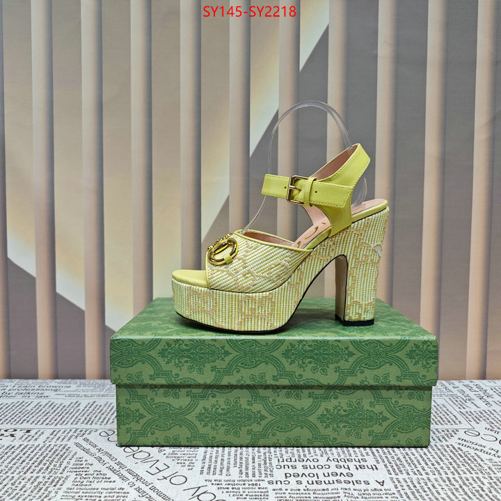 Women Shoes-Gucci buy 1:1 ID: SY2218 $: 145USD