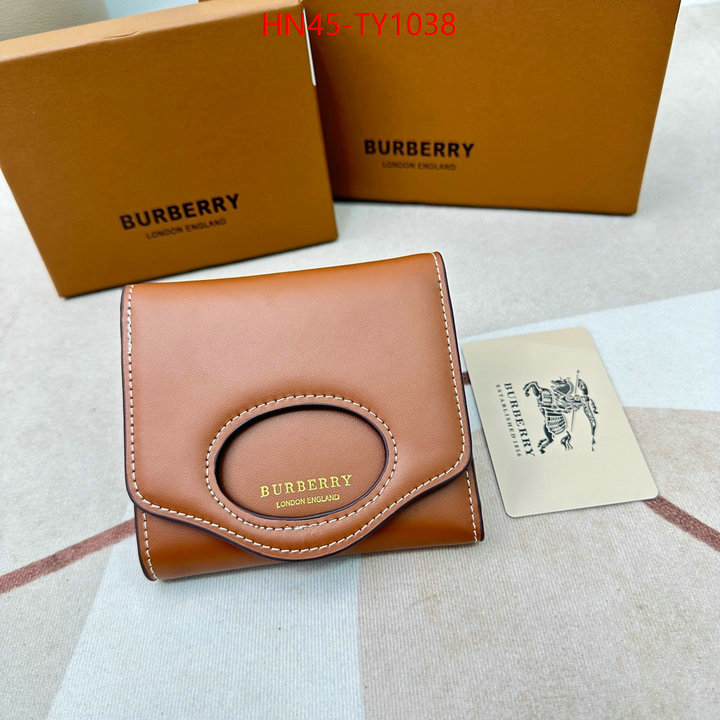 Burberry Bags(4A)-Wallet,fake ID: TY1038,$: 45USD