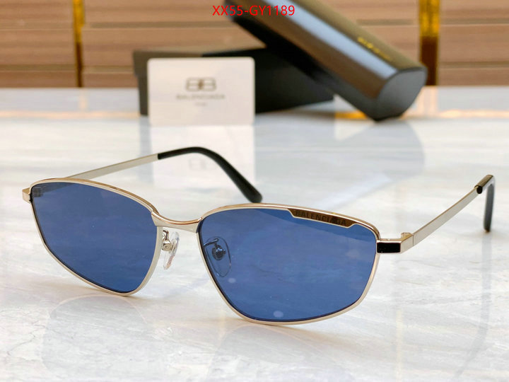 Glasses-Balenciaga,counter quality ID: GY1189,$: 55USD