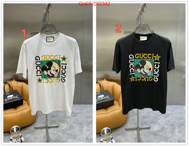 Clothing-Gucci where to buy replicas ID: CY2342 $: 69USD