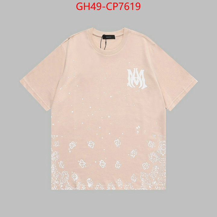 Clothing-Amiri,replica for cheap ID: CP7619,$: 49USD