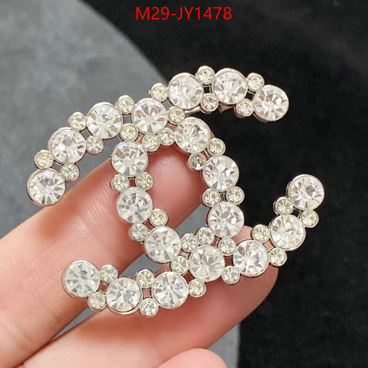 Jewelry-Chanel,replica shop ID: JY1478,$: 29USD