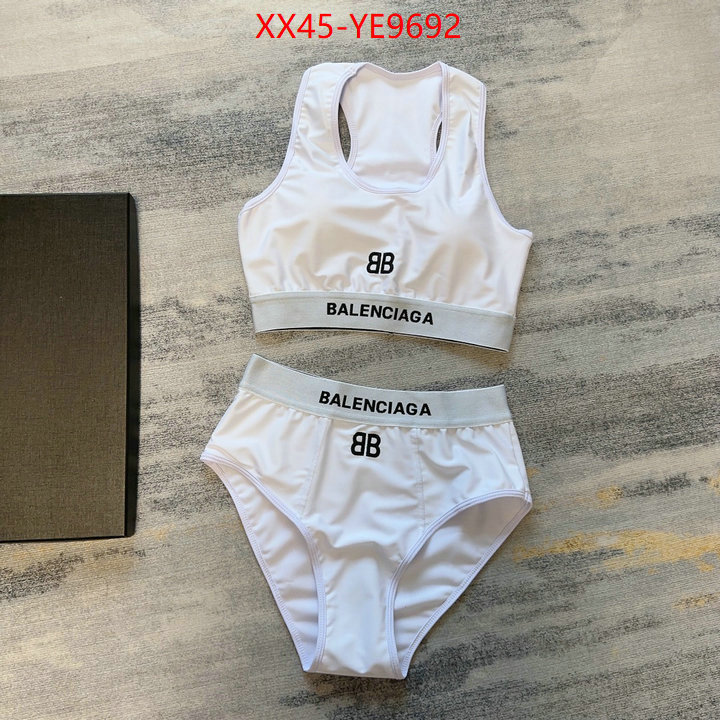 Swimsuit-Balenciaga,wholesale replica ID: YE9692,$: 45USD