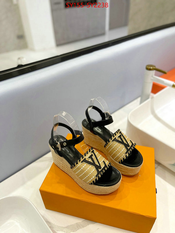 Women Shoes-LV luxury fashion replica designers ID: SY2238 $: 155USD