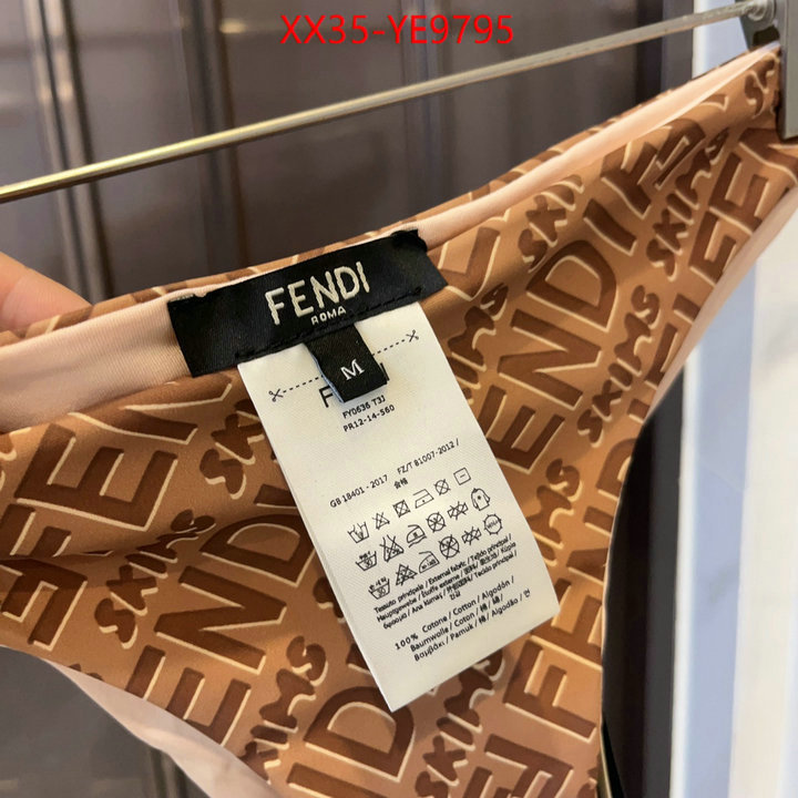 Swimsuit-Fendi,best replica new style ID: YE9795,$: 35USD