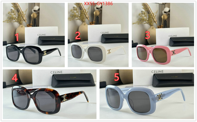 Glasses-CELINE,unsurpassed quality ID: GY1386,$: 55USD