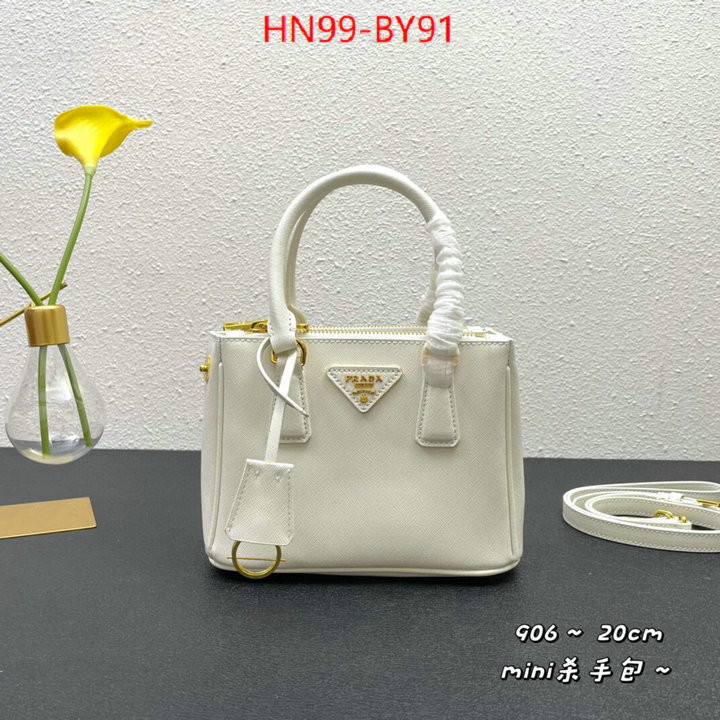 Prada Bags(4A)-Handbag-,wholesale replica ID: BY91,$: 99USD
