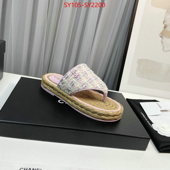 Women Shoes-Chanel replcia cheap from china ID: SY2200 $: 105USD