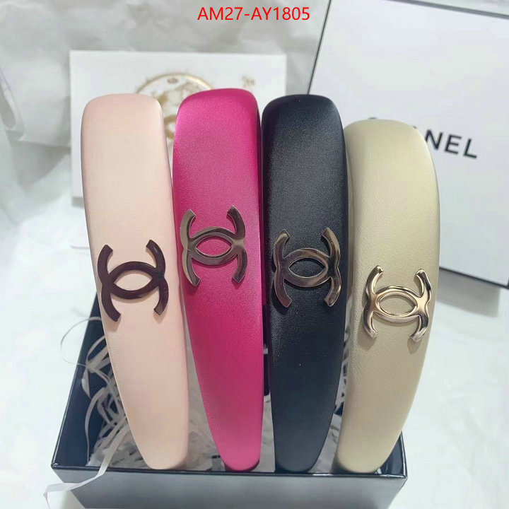 Hair band-Chanel buy top high quality replica ID: AY1805 $: 27USD