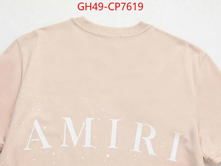 Clothing-Amiri,replica for cheap ID: CP7619,$: 49USD