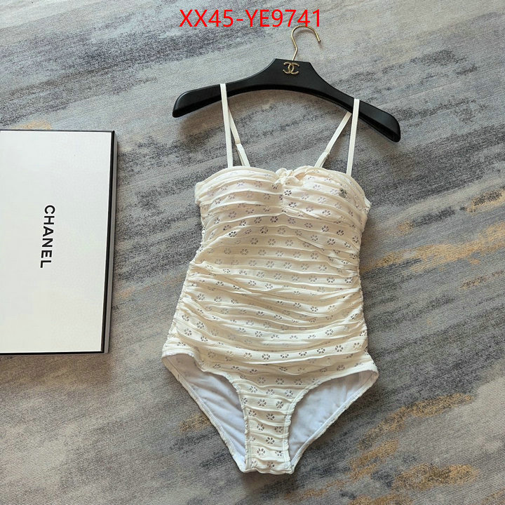 Swimsuit-Chanel,designer fake ID: YE9741,$: 45USD