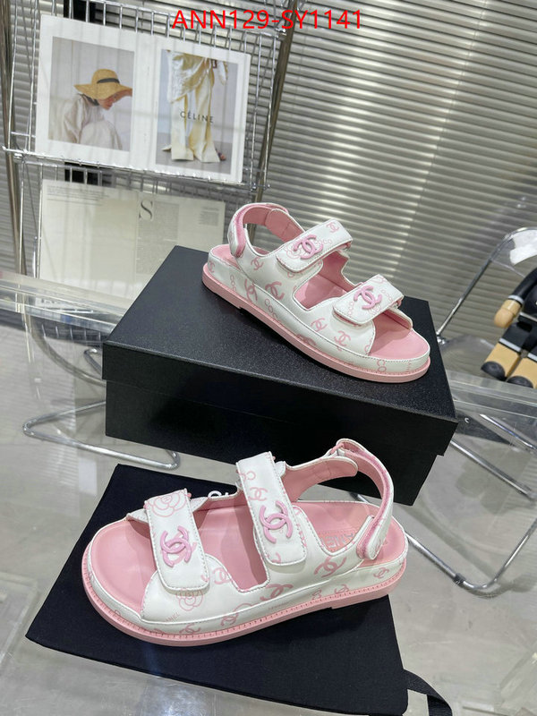 Women Shoes-Chanel,sale outlet online ID: SY1141,$: 129USD