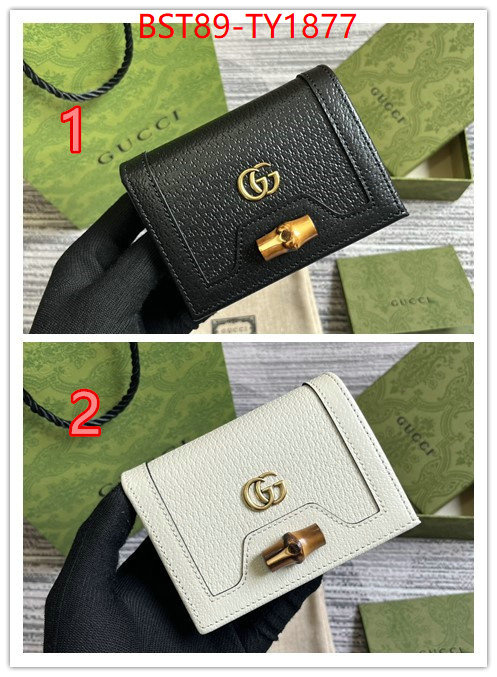 Gucci Bags(TOP)-Wallet- perfect quality designer replica ID: TY1877 $: 89USD