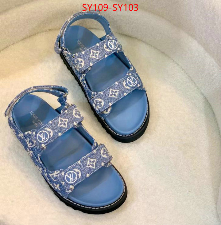 Women Shoes-LV,wholesale sale ID: SY103,$: 109USD