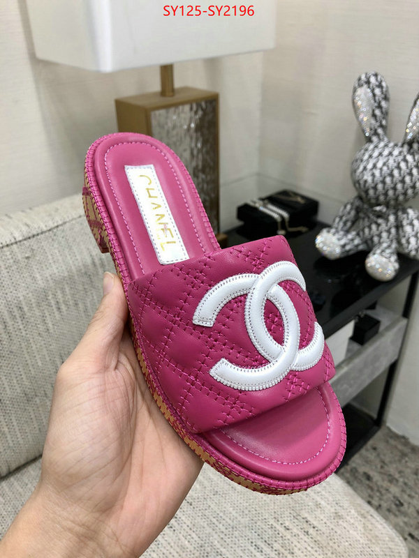 Women Shoes-Chanel where to find the best replicas ID: SY2196 $: 125USD