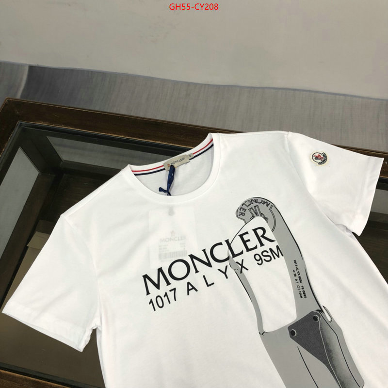 Clothing-Moncler,quality replica ID: CY209,$: 55USD