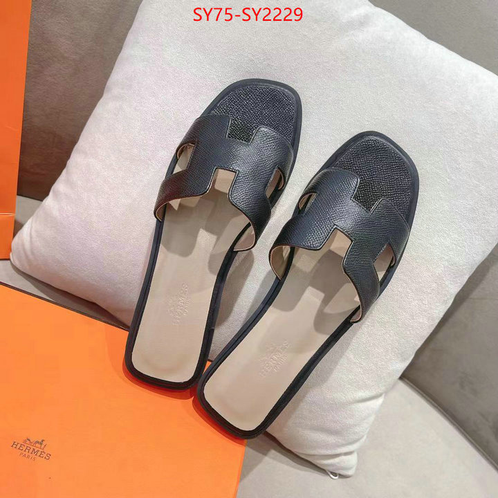 Women Shoes-Hermes best replica new style ID: SY2229 $: 75USD