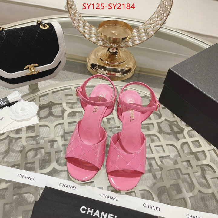 Women Shoes-Chanel replica us ID: SY2184 $: 125USD