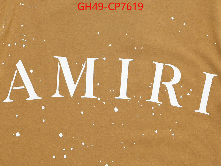 Clothing-Amiri,replica for cheap ID: CP7619,$: 49USD